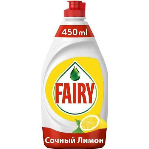Средство для мытья посуды Fairy Сочный лимон 450мл