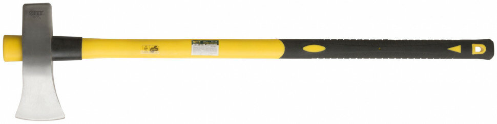 FIT Топор-колун кованый, фиберглассовая длинная ручка 900 мм, 3600 гр. ( 46164 )