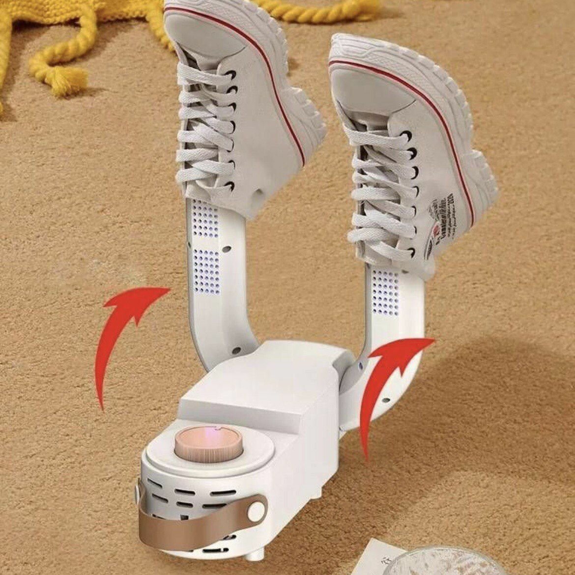 Электрическая антибактериальная складная сушилка для обуви Shoe Dryer.