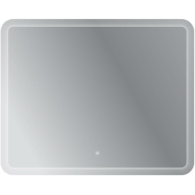 Зеркало Cezares Duet 100 CZR-SPC-DUET-1000-800-LED-TCH с подсветкой с лазерной гравировкой и сенсорным выключателем