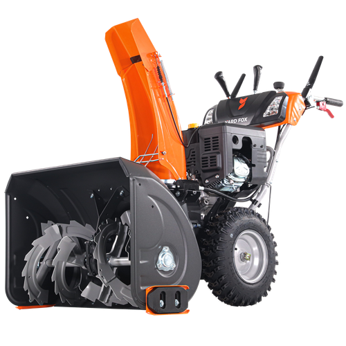 Бензиновый снегоуборщик YARD FOX PRO 7654E измельчитель электрический yard fox 2400se