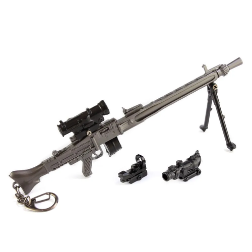 Сборная миниатюрная модель пулемета MG-42 mini
