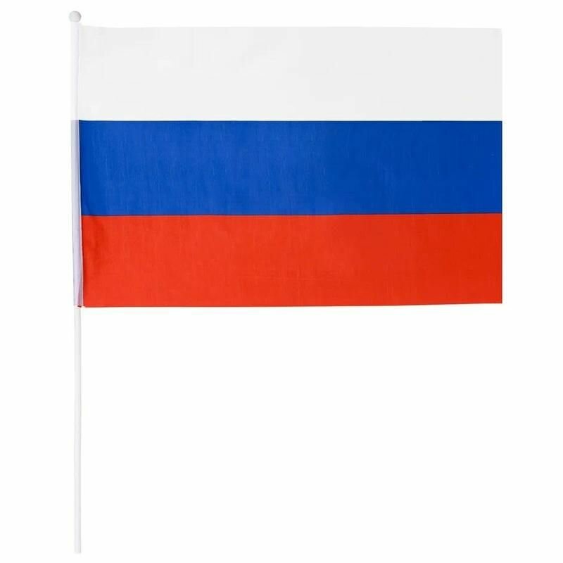 Флаг России Триколор 60 на 40 см.