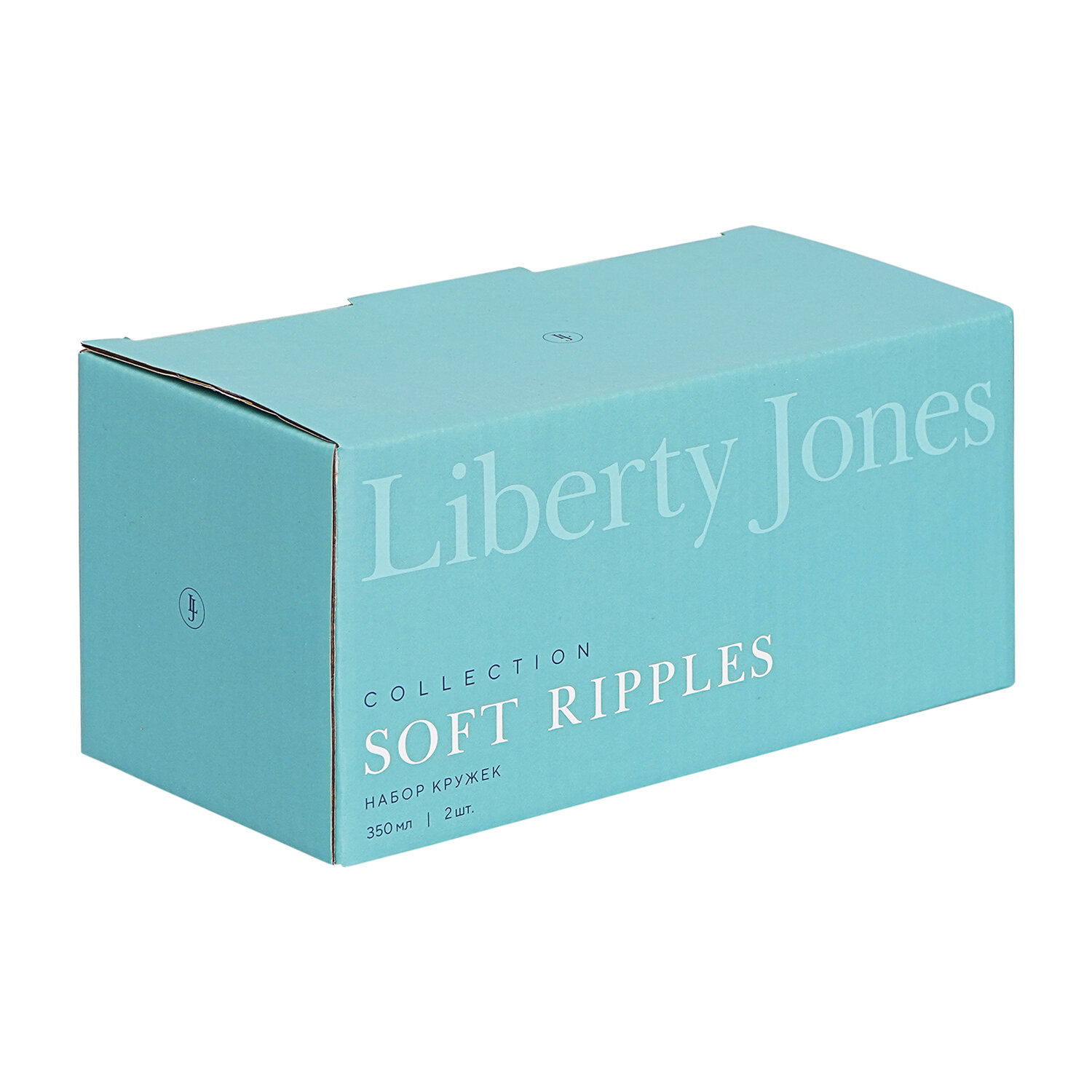 Набор кружек soft ripples, 350 мл, серые, 2 шт. Liberty Jones - фото №3