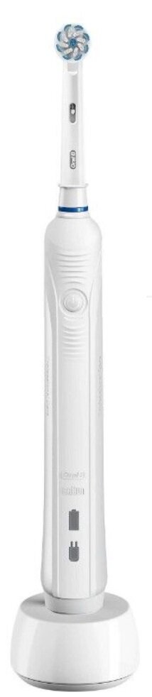 Электрическая зубная щетка Oral-B PRO 1 Sensitive Clean D16.513.1U, белый