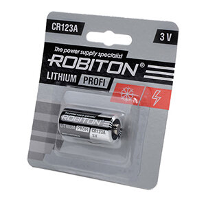 Robiton Батарейка Robiton PROFI R-CR123A-BL1