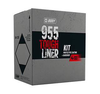 Body 955 Tough Liner Kit Set Набор сверхпрочного защитного покрытия колеруемый набор 4 шт.