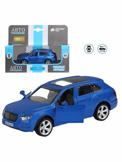 Машинка металлическая BENTLEY BENTAYGA, синий
