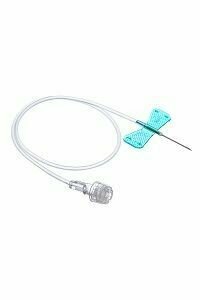 Картинки Игла бабочка для вливания в малые вены, 100 шт/уп, 21G (0,8 х 19 мм), катетер-бабочка, 30см