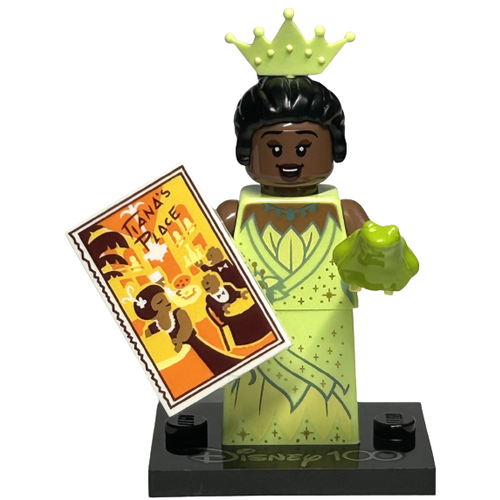 Минифигурка Лего Lego coldis100-5 Tiana, Disney 100 (Complete Set with Stand and Accessories) kistenmacher noblesse white complete set