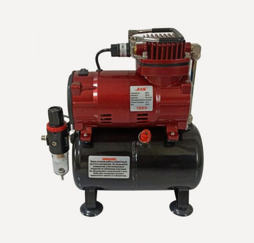 Изображение товара Компрессор JAS 1223, с регулятором давления, автоматика, ресивер