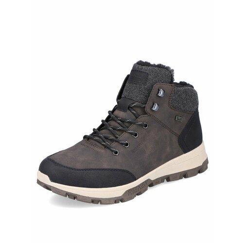 фото Ботинки rieker, размер 44, коричневый