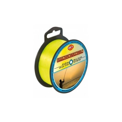 фото Леска монофильная wft zielfisch brandung (для ловли в прибое) 300/035