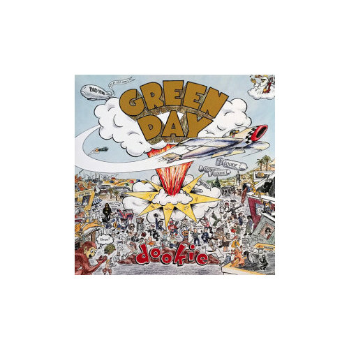 Green Day ‎– Dookie/ CD [Jewel Case/16-page Booklet with Lyrics](Repress, Reissue 1994) warner music green day dookie lp