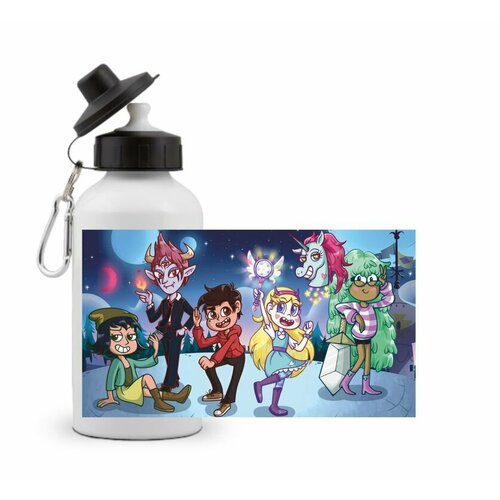 фото Спортивная бутылка звёздная принцесса и силы зла , star vs. the forces of evil № 21 bugrikshop
