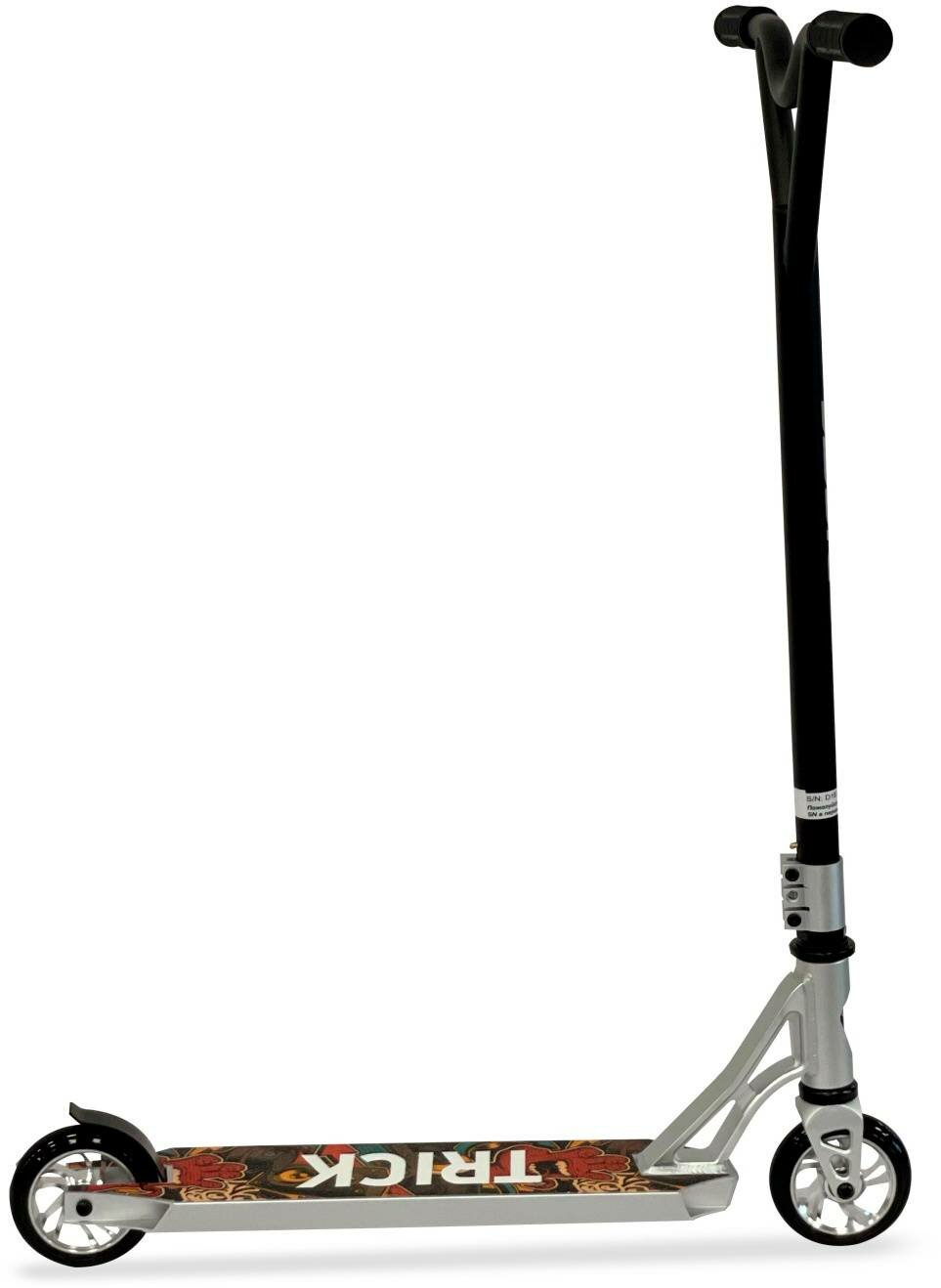 Самокат Digma Trick, трюковый, 2-колесный, белый/черный (st-tr-100) (плохая упаковка) - фото №1