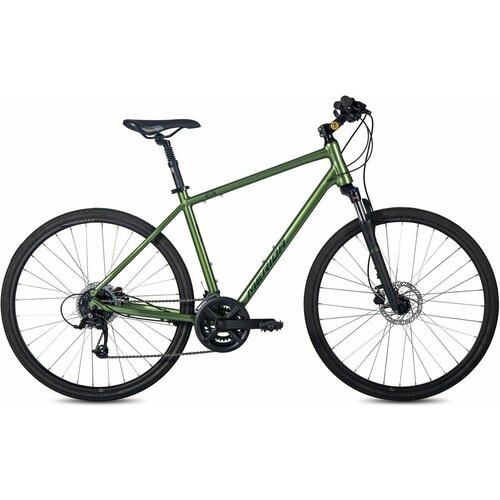 Велосипед Merida Crossway 50 28 2023 Велосипед Merida Crossway 50 28 Рама S47cm MattFogGreenDarkGreen RU39412 4650000₽