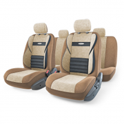 Чехлы Autoprofi Comfort Combo 11 пр. формованный велюр боковая поддержка бежевые AUTOPROFI CMB-1105 D. BE/L. BE | цена за 1 шт