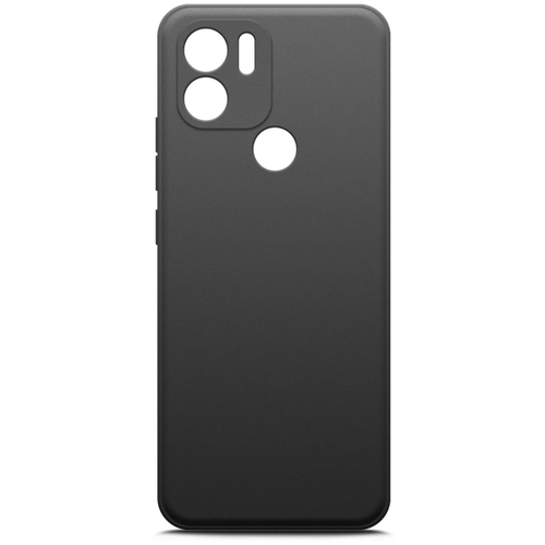 чехол df для xiaomi redmi a1 a2 silicone black xicase 80 Накладка силикон DF для Xiaomi Redmi A1+/A2+ Черный