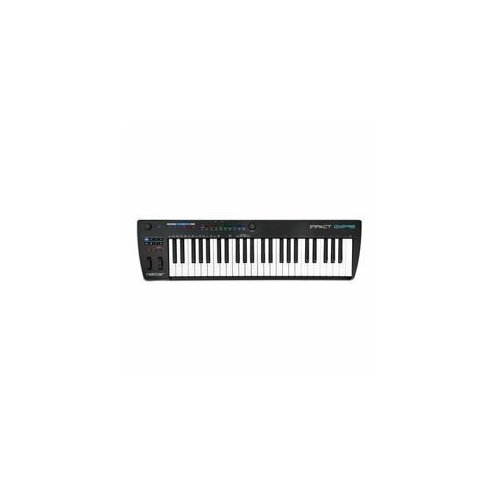 USB MIDI контроллер, 49 клавиш, клавиатура полувзвешенная, вес 4 кг - Nektar Impact GXP49 черный