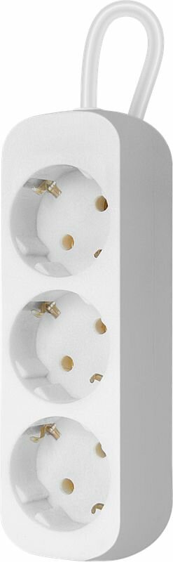 Удлинитель с заземлением DEFENDER E350 5м White (99223), официальная гарантия