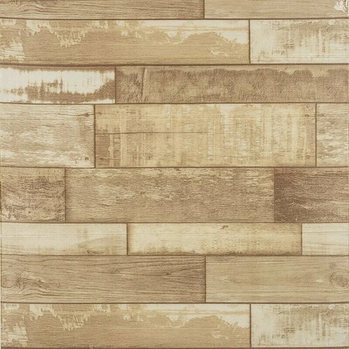 Самоклеющиеся панели для стен 3Д 77*70 см, Доска Натуральная 50 шт.