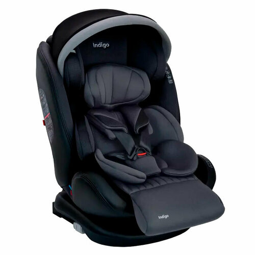 Indigo Автокресло Indigo MAX-X Isofix растущее 0-36 кг ST-3 графит