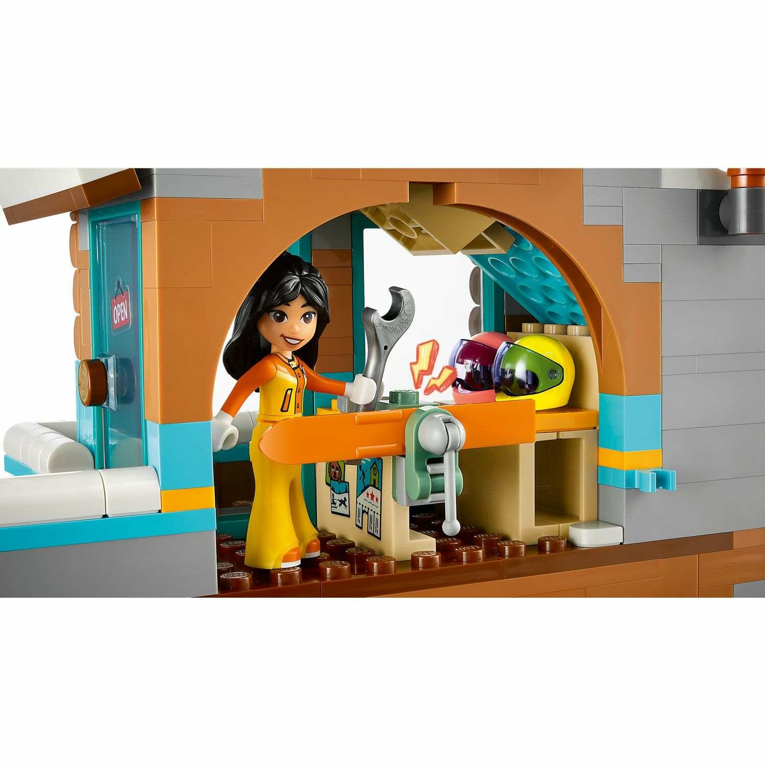 LEGO Friends Каникулы. Горнолыжный склон и кафе 41756 - фото №10