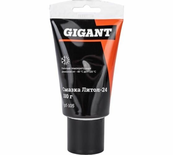 фото Смазка Gigant Литол-24, 100 г в тубе grf-105