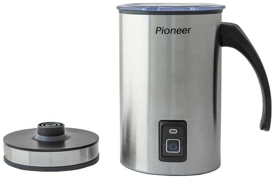 вспениватель молока PIONEER MF101 500Вт 400мл серебристый - фото №17