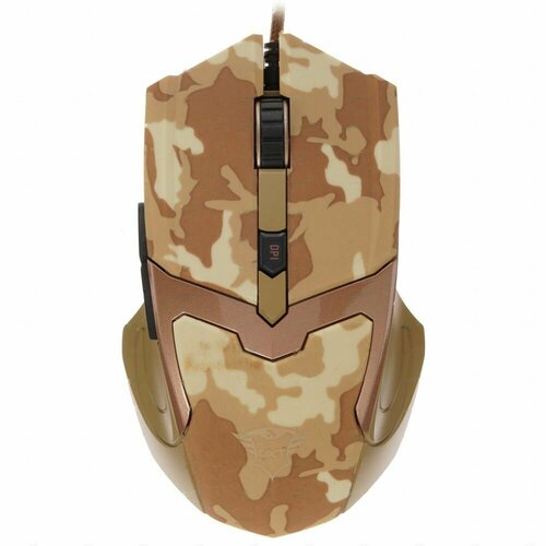 Мышь проводная Trust GXT101D 22794 желтый 239600₽