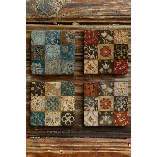 Набор подставок для кружек из натурального камня Oscar Stone