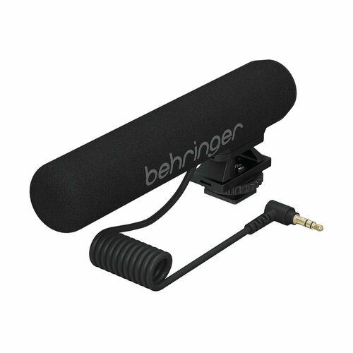 BEHRINGER GO CAM - компактный конденсаторный накамерный микрофон-пушка 50 Гц - 18 кГц кабель 04 м 764400₽