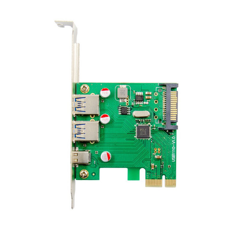 Контроллер USB 31 GEMBIRD SPCR-03 в разъем PCI-e 2xUSB-A + 1xType-C