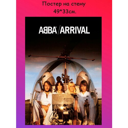 Постер, плакат на стену ABBA 49х33 см (A3+)