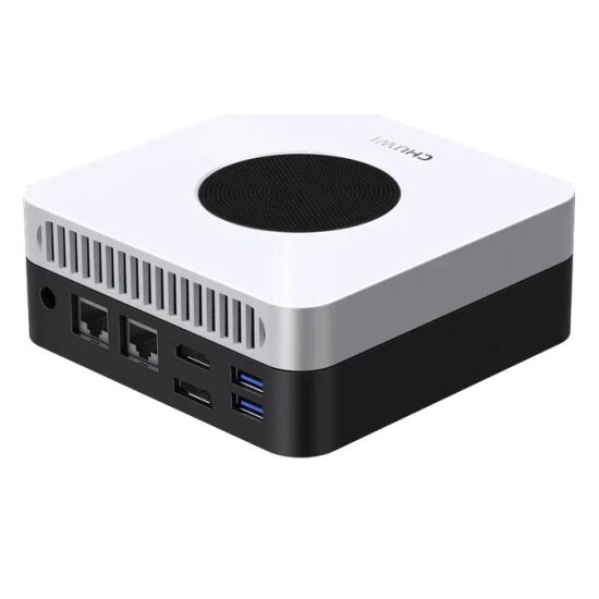 Неттоп Chuwi LarkBox X (Intel N100 0.8 ГГц, 12 ГБ, SSD 512 ГБ, Intel UHD Graphics, Win11Home) (CWI556H)