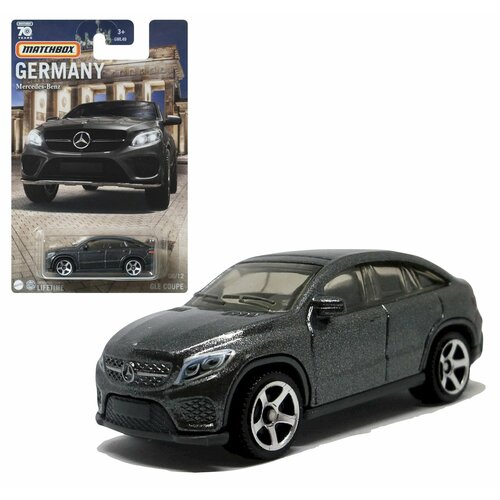 машинка mattel matchbox 1934 chevy master coupe арт hfr52 c0859 071 из 100 Машинка MATCHBOX '15 Mercedes-Benz GLE Coupe Germany series 06/12 Mattel HPC61 2023