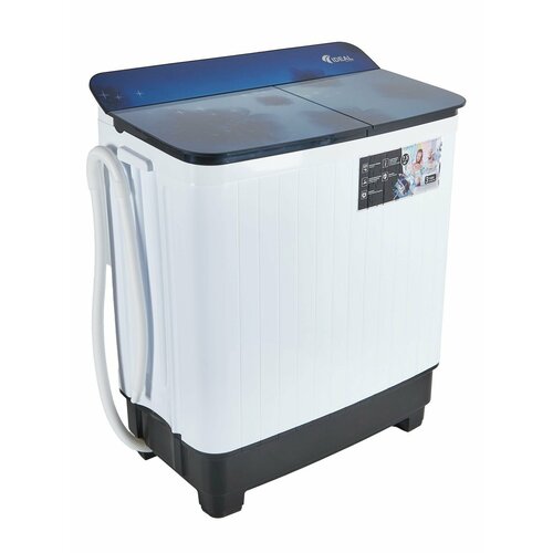 Стиральная машина полуавтомат IDEAL ID-75 белая C с отжимом 1300 обм слив-автомат активаторная 1986700₽