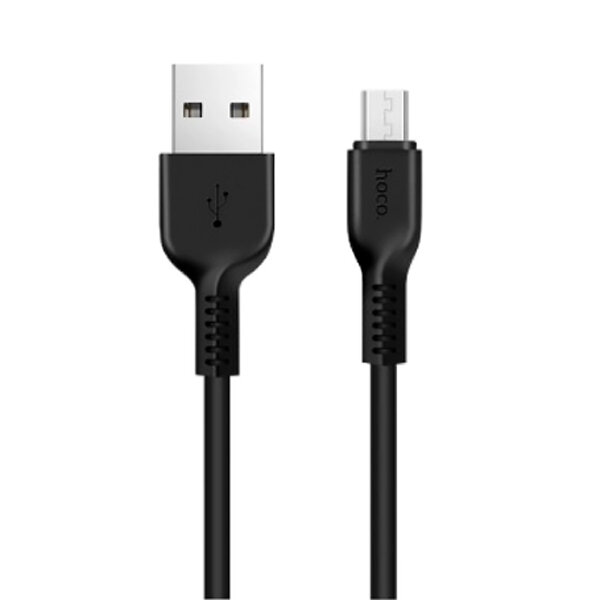 Кабель USB MicroUSB Hoco X20 черный