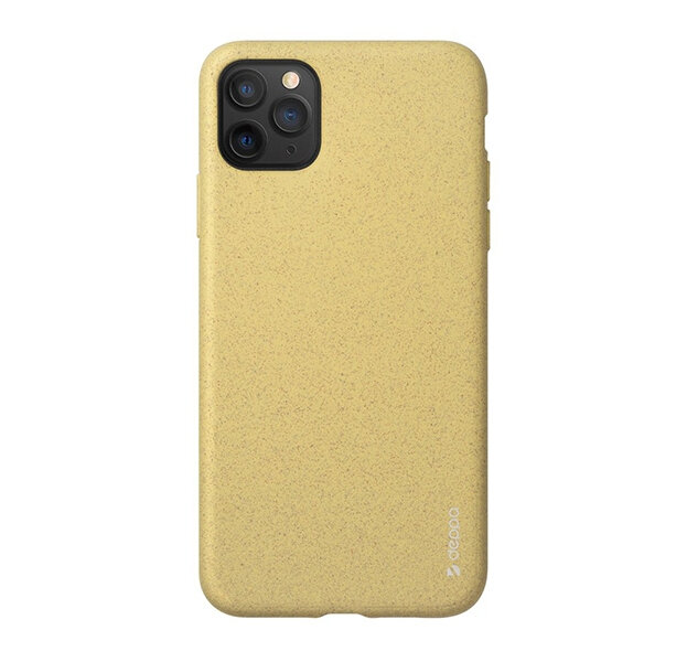 Чехол (клип-кейс) DEPPA Eco Case, для Apple iPhone 11 Pro Max, желтый [87283] - фото №10