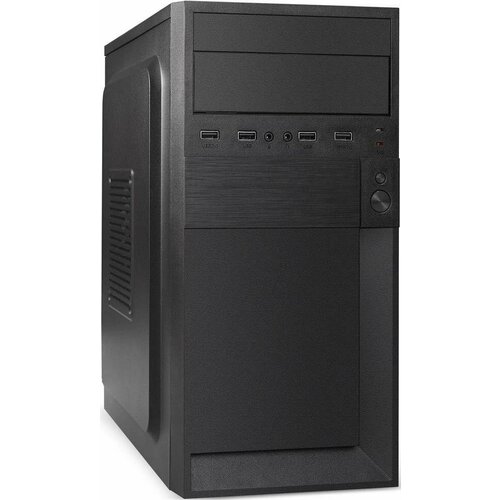 Корпус microATX Exegate BAA-105-01-AAA450 450 Вт чёрный корпус microatx exegate ba 201 450 вт чёрный