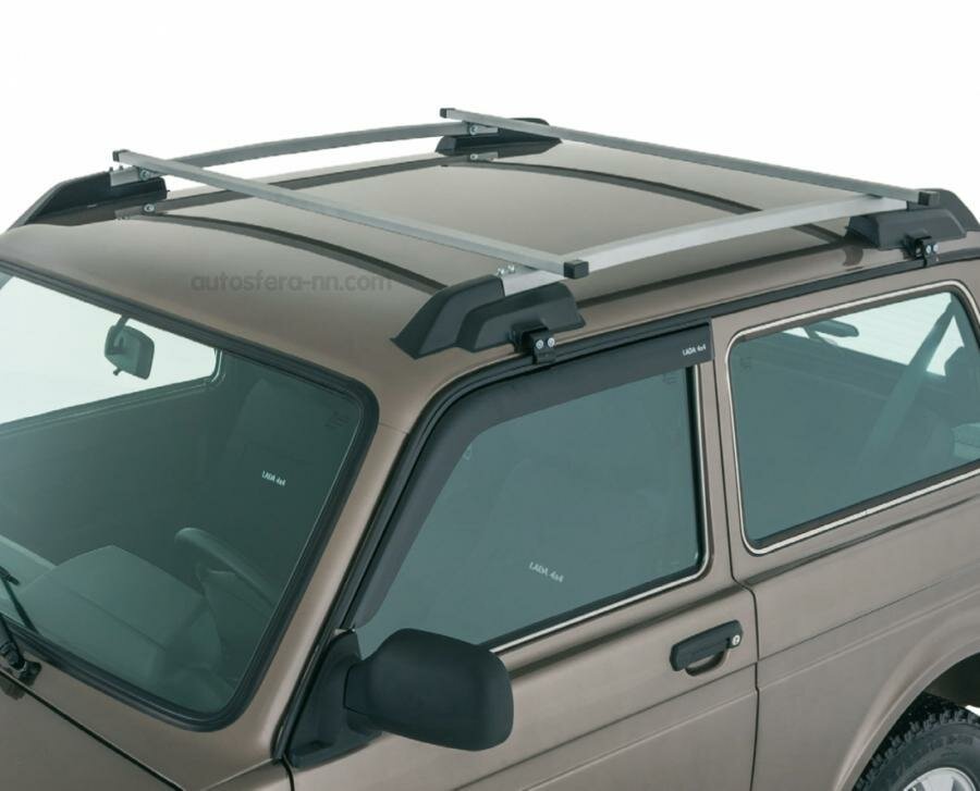 LADA 99999212119900 Рейлинги продольные LADA 4x4 (серебристый муар)