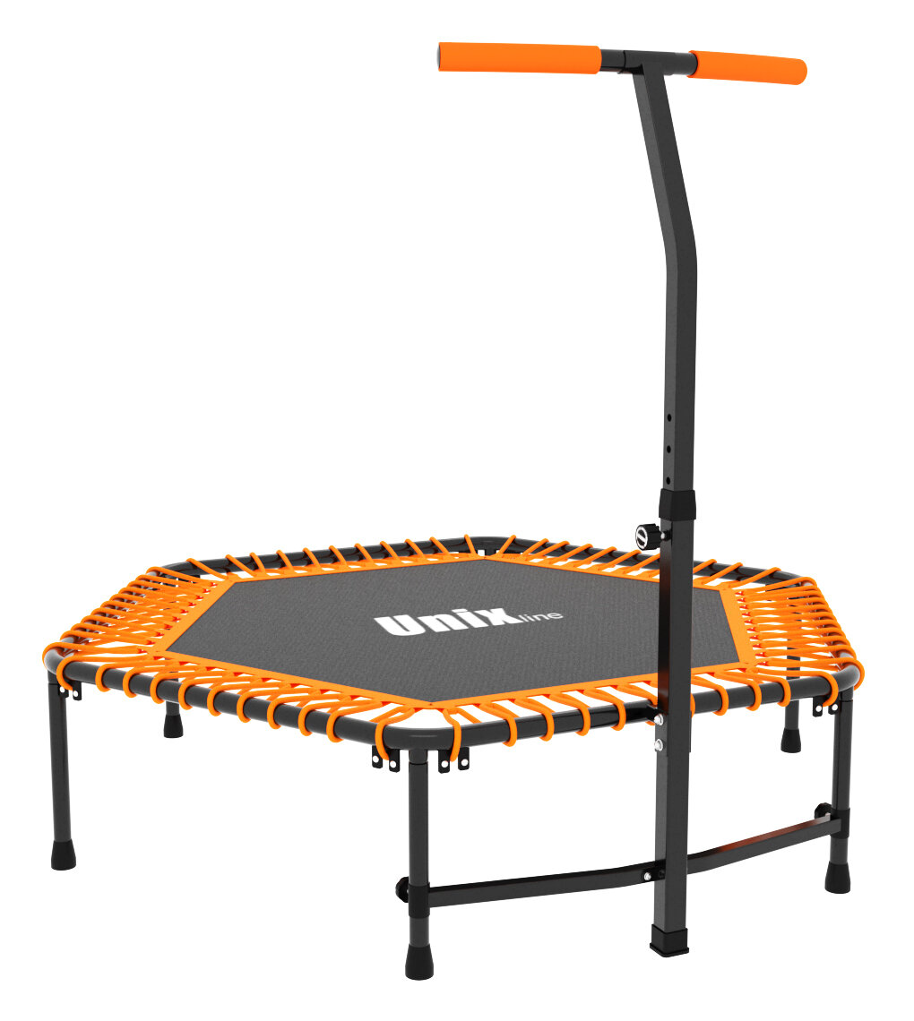 Батут UNIX line FITNESS Orange (130 cm)