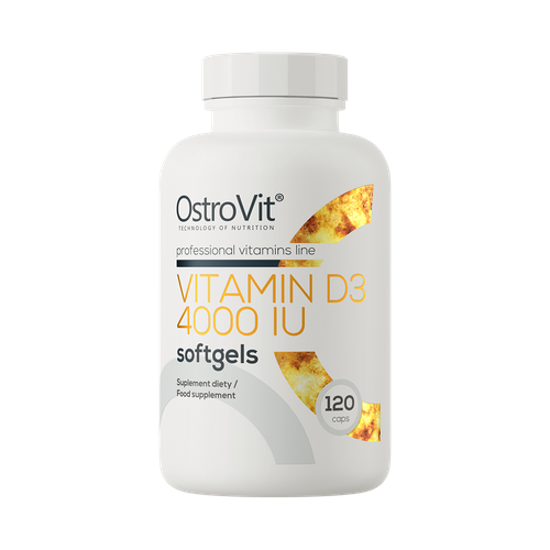 Vitamin D3 4000 (120к)OstroVit биологически активная добавка elivica d3 essential 600me 30 мл