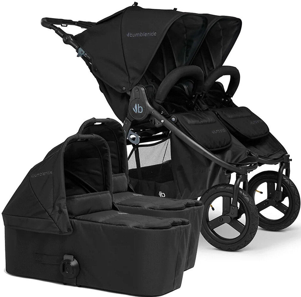 Bumbleride Коляска 2-в-1 Indie Twin (Black)