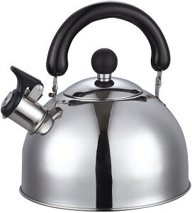 Чайник для плиты со свистком нержавеющая сталь 2.5 л добрыня DO-2903, для всех плит