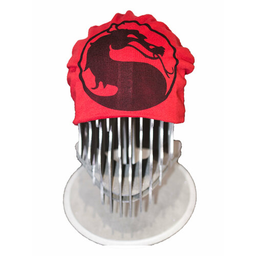 фото Шапка mortal combat, размер 50, красный zloster