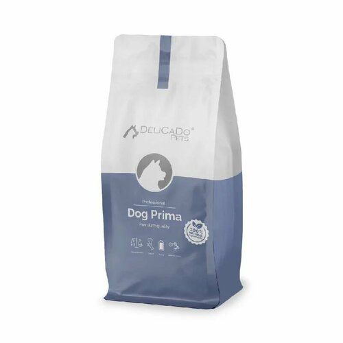 Delicado DOG Prima - корм для крупных и средних пород собак с мясом говядины и индейки