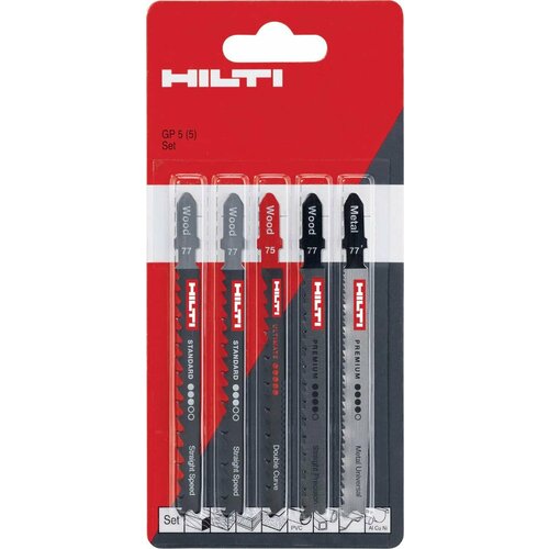 Набор лобзиковых пил GP5 5шт 1000₽