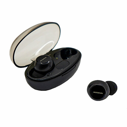 Беспроводные наушники Mosidun T62 вакуумные капельки черный 2400₽